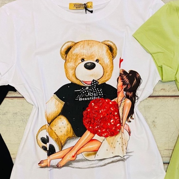 beautiful blouse with rhinestones - Picture 2 of 4